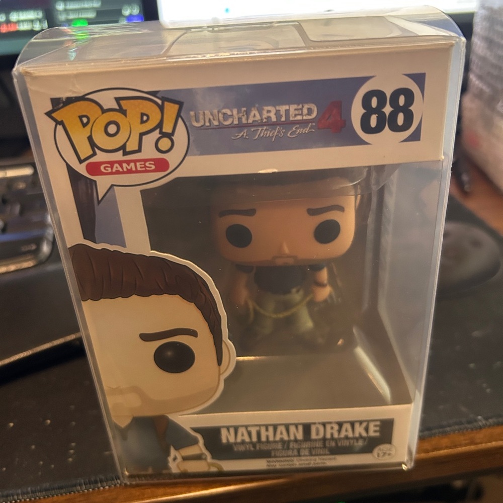 Funko Pop Games #88 Uncharted Nathan Drake Sony